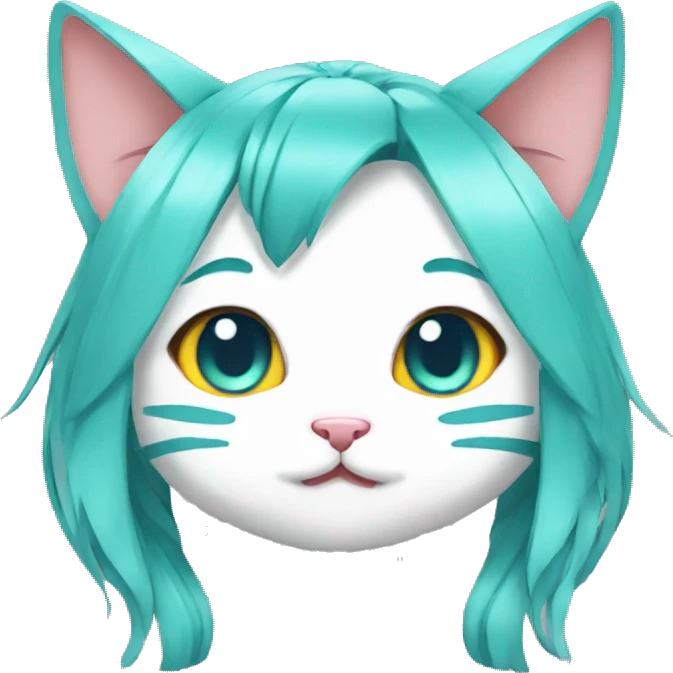 cat miku emoji