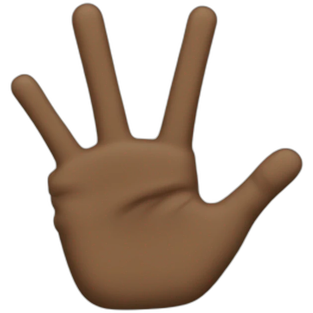 Vilitigo hand emoji