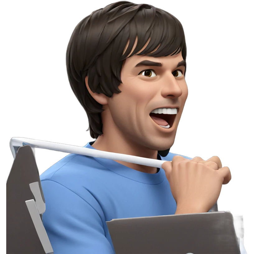 meme boy with blue shirt emoji