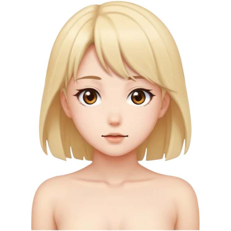 nude anime girl emoji