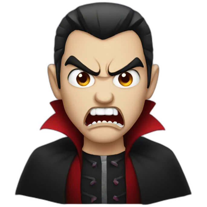 Angry Vampire emoji