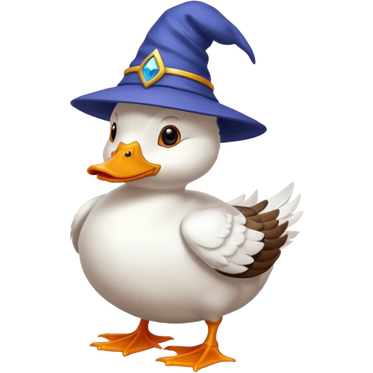 Duck in wizard hat





 emoji