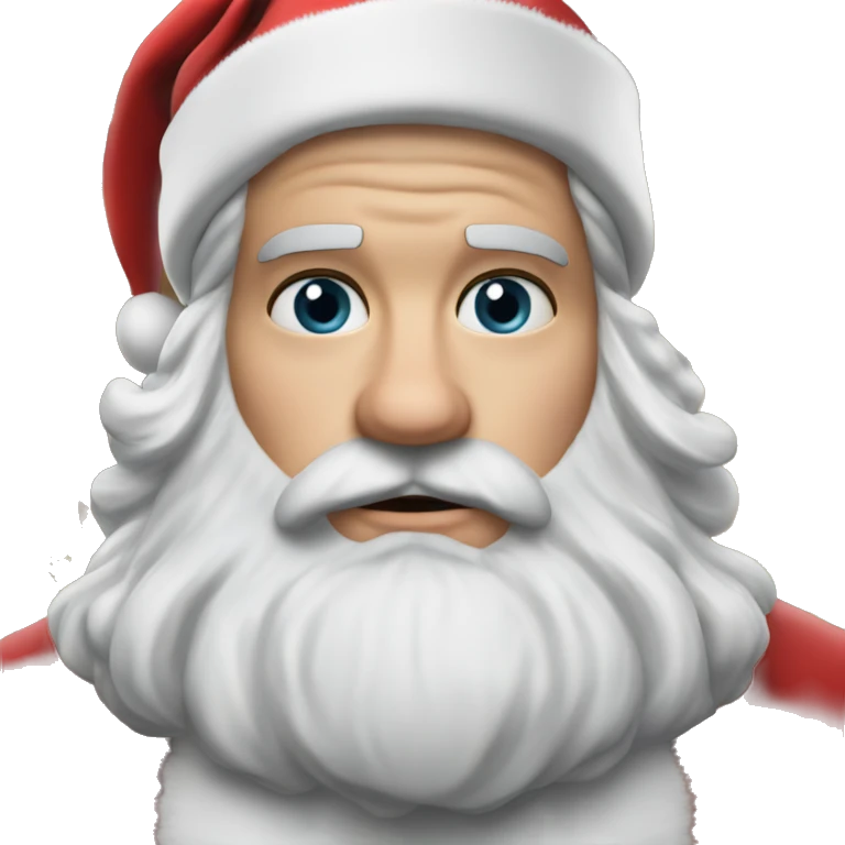 Henry Cavill as Santa Claus  emoji