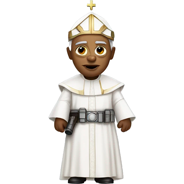 Star Wars pope emoji