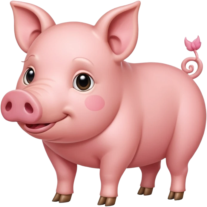 mythical pig emoji
