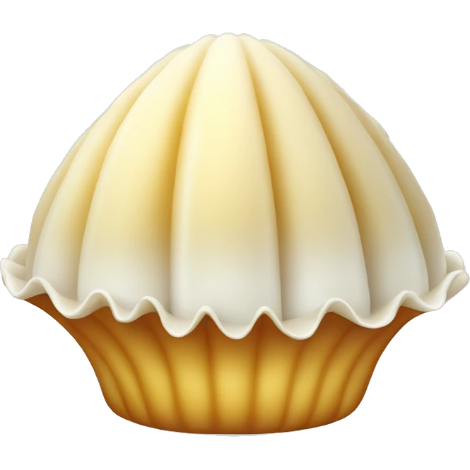 Coquille Saint-Jacques simple et unique emoji