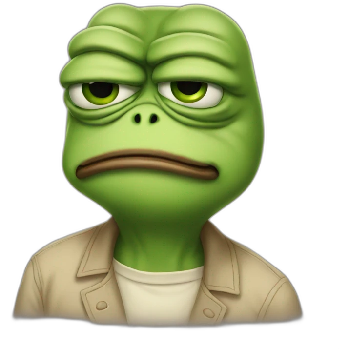 sad pepe emoji