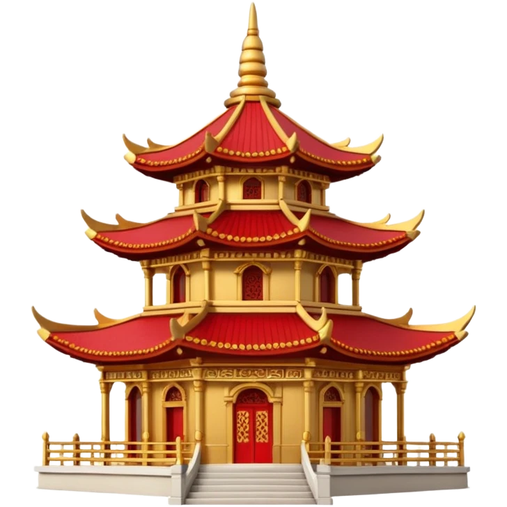 pagoda style temle emoji