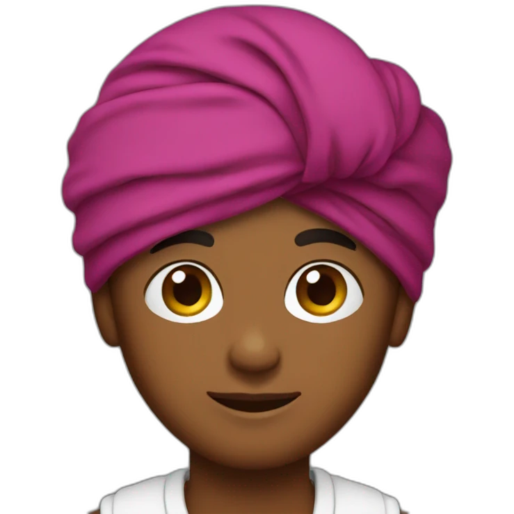 Turban boy emoji