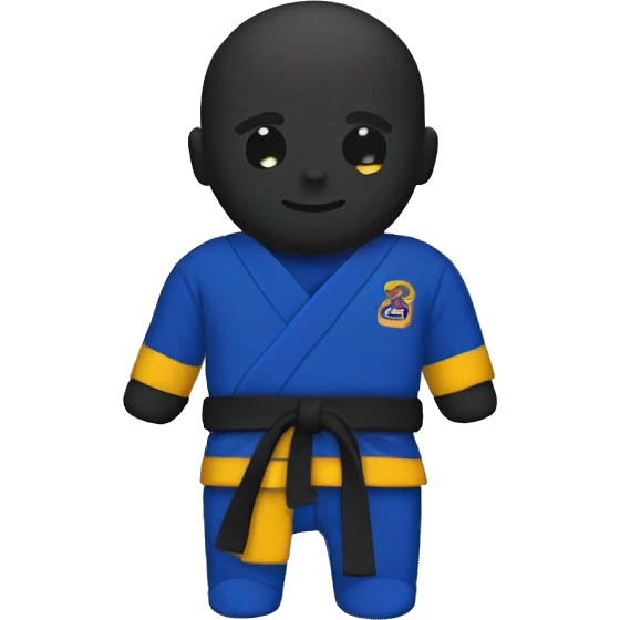 Vovinam cinturón negro  emoji