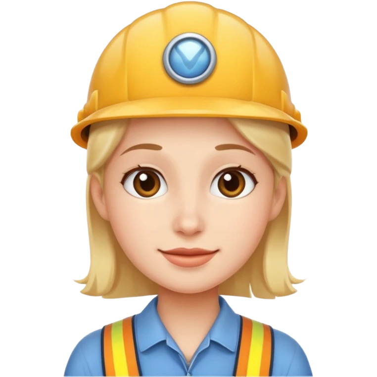 Friendly helper, one person emoji