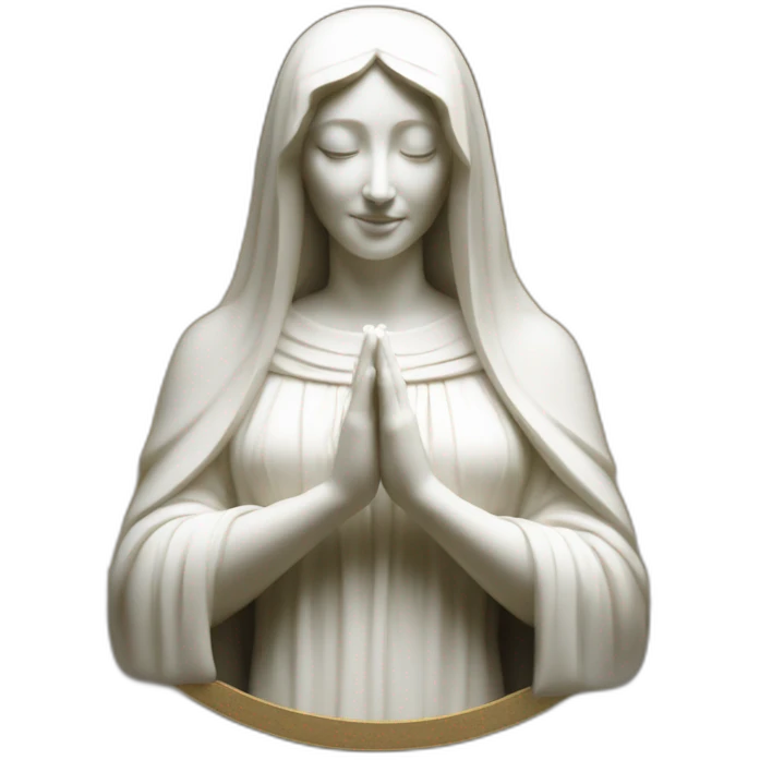 Vierge monumentale emoji