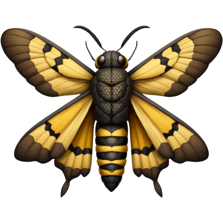 death's head hawk moth emoji