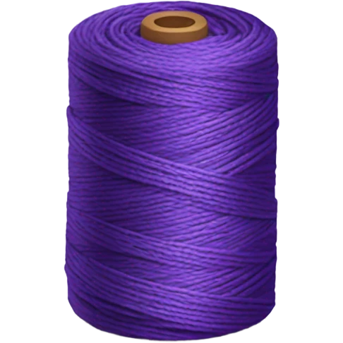 Purple Sewing thread  emoji