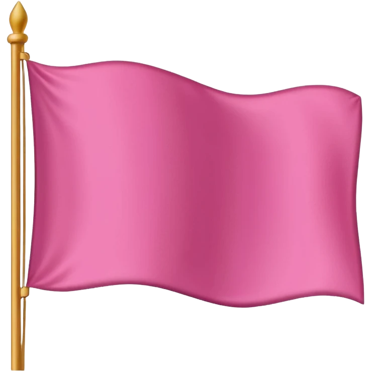 Pink flag emoji emoji