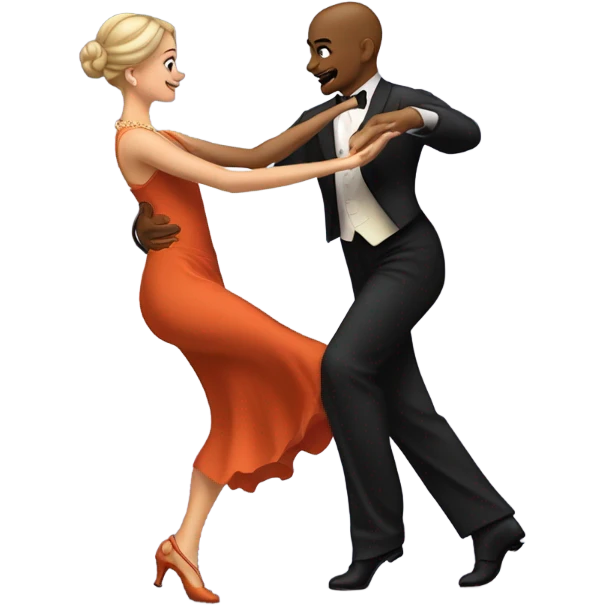 couple dancing tango  emoji