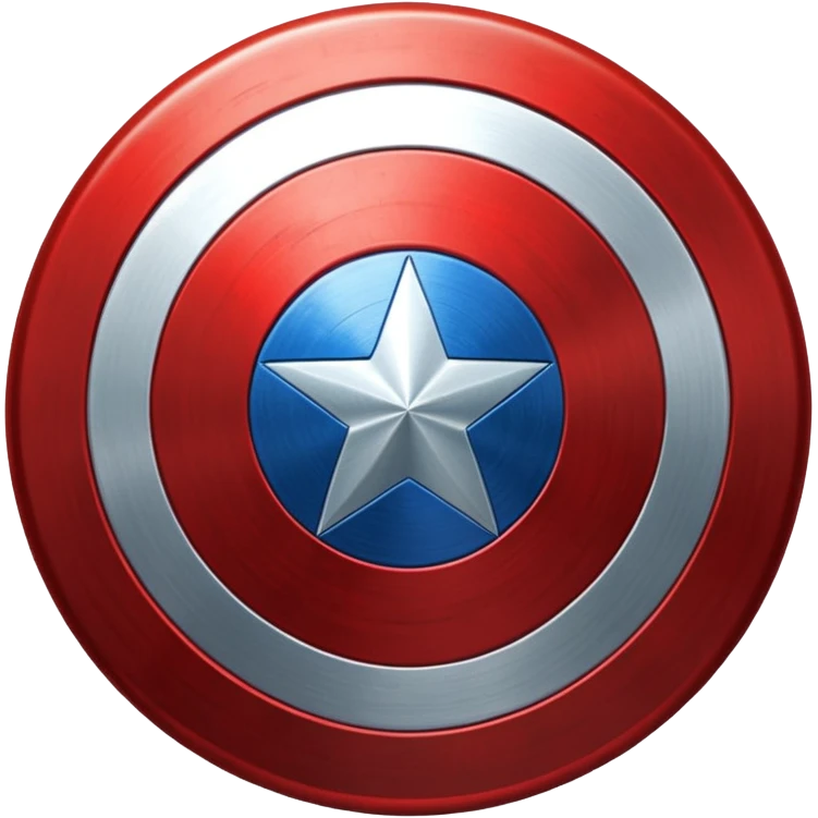 Captain  America shield emoji