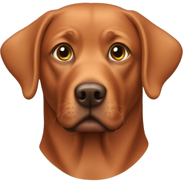 red labrador emoji
