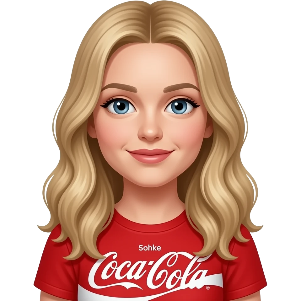 sydney sweeny with coke emoji