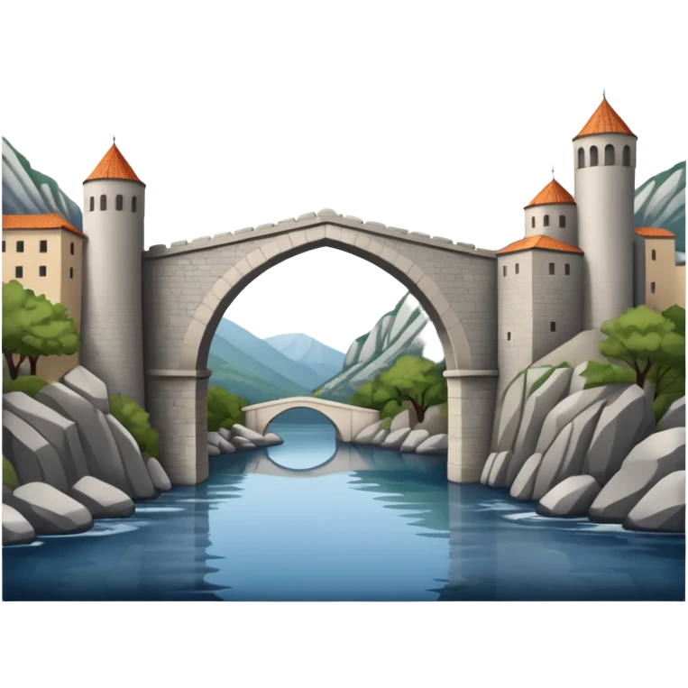 Mostar bridge iOS emoji emoji