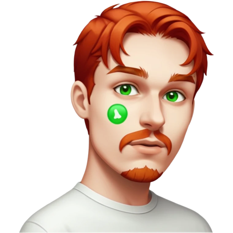 male, wearing white shirt emoji