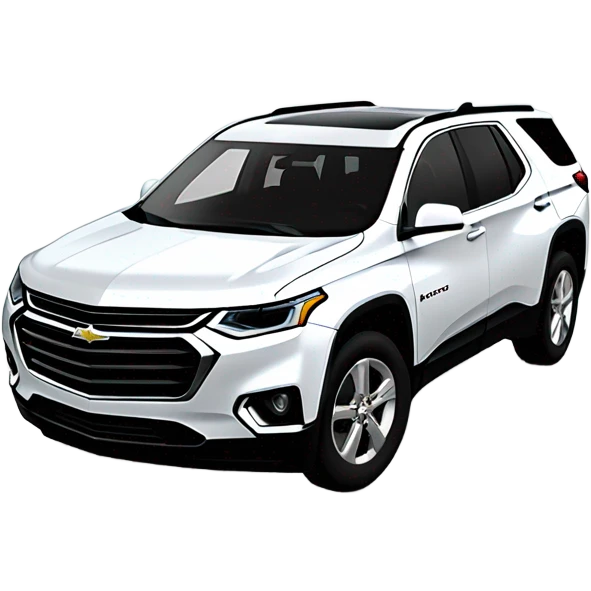2024 Chevy Traverse RS white emoji