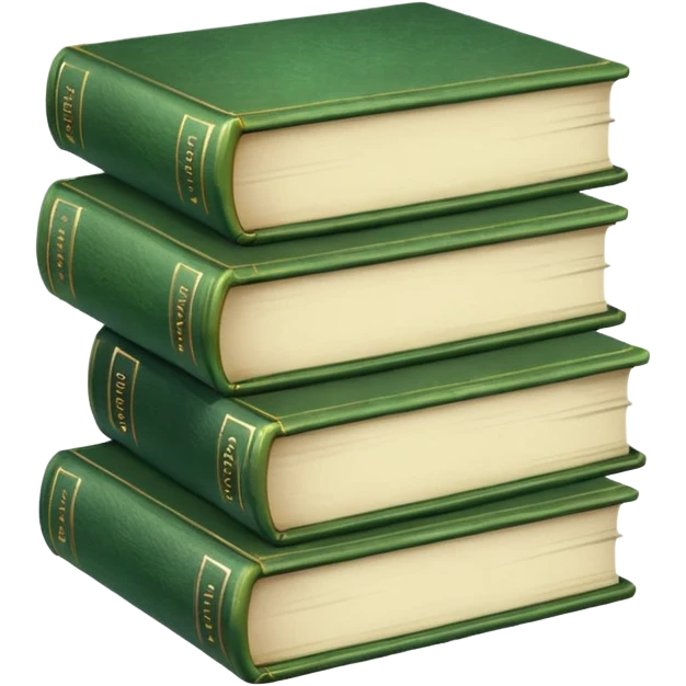 stack of green book



















 emoji