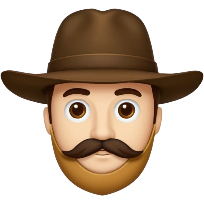 me puedes hacer un grano de café antropomorfo con bigote y sombrero 



 emoji