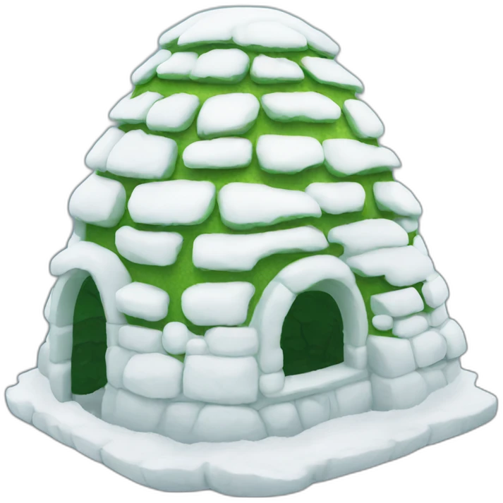 Spotify logo igloo emoji