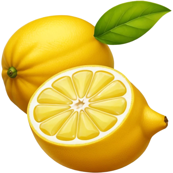 mac os icon lemon squeezed pressed by a press emoji
