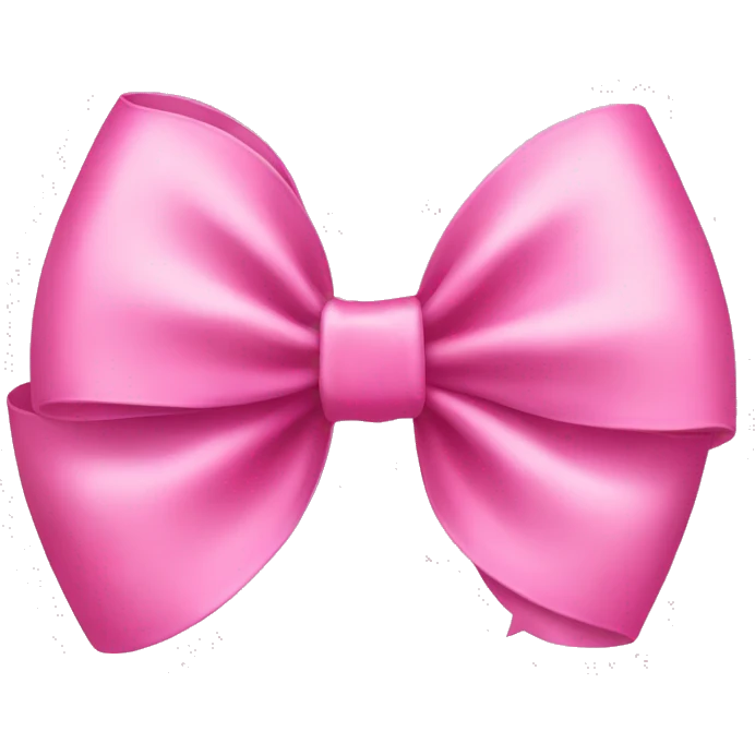 Pink bow  emoji