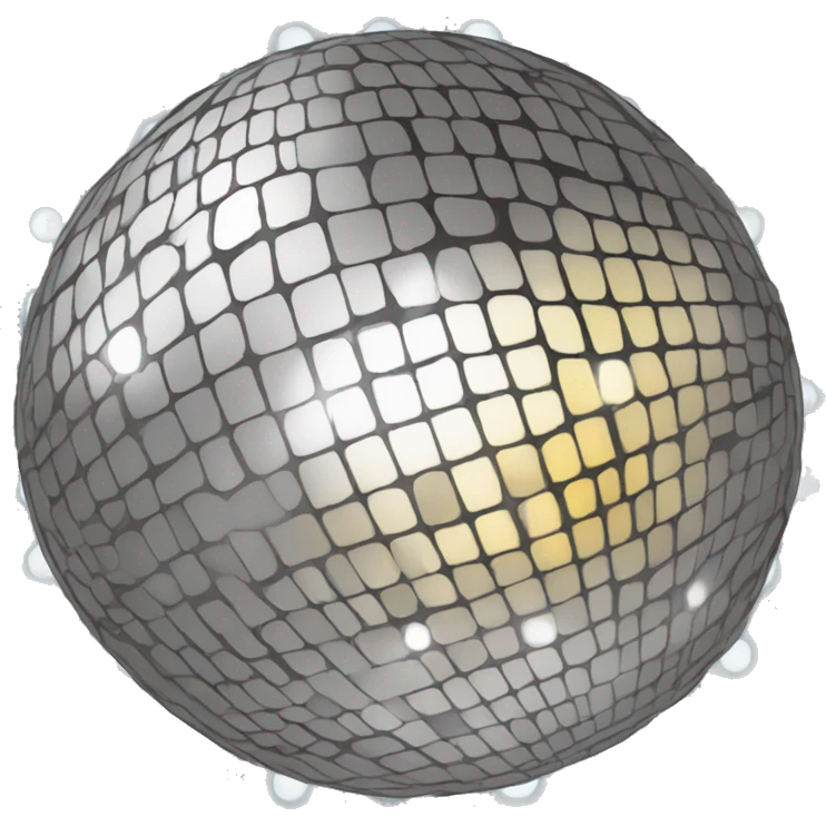 Disco ball emoji