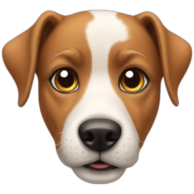 stupied doggy emoji