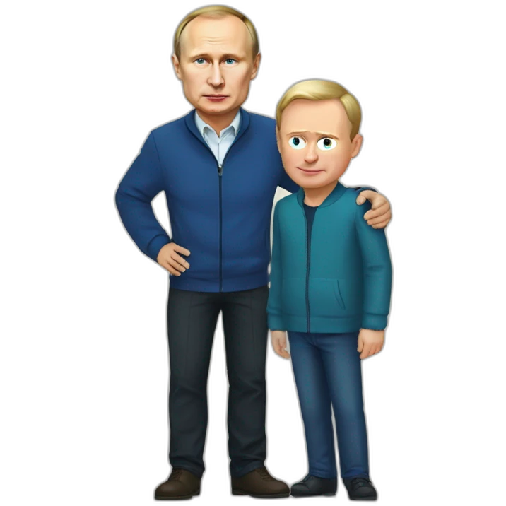 Putin with Navalny emoji