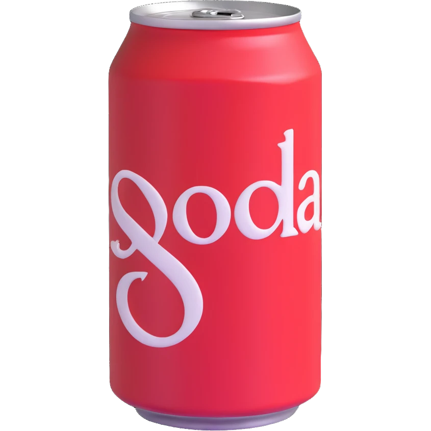 red soda can emoji