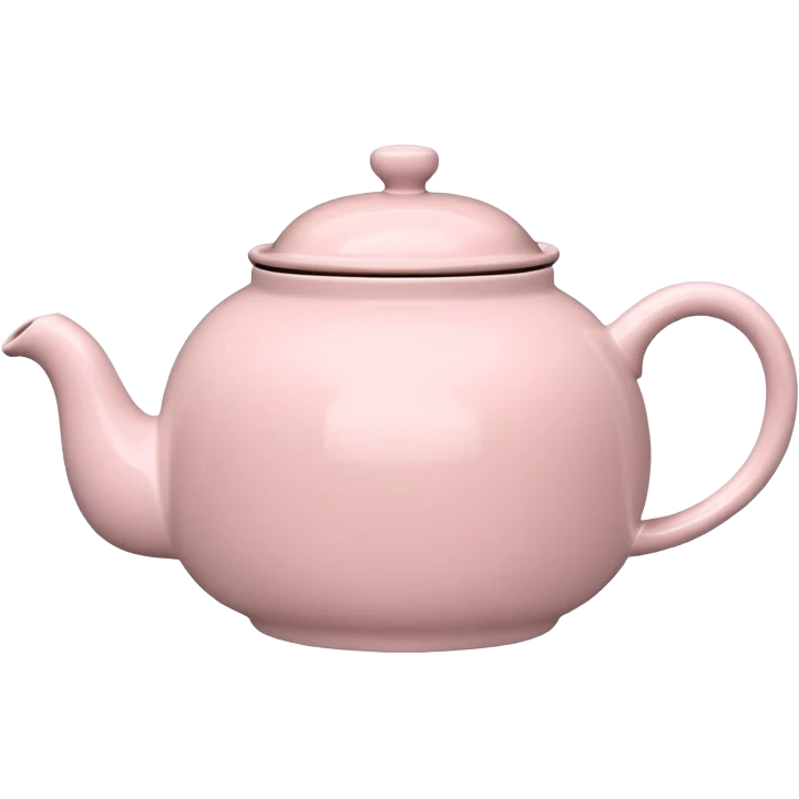 Pale Pink teapot emoji