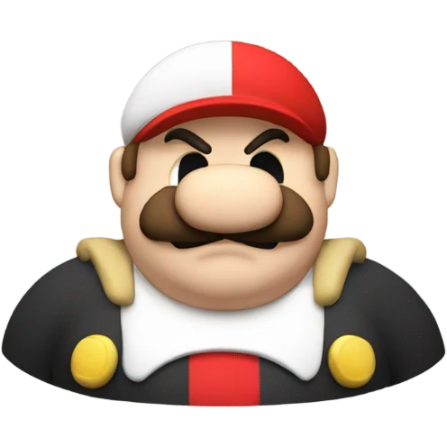 Fat mario emoji