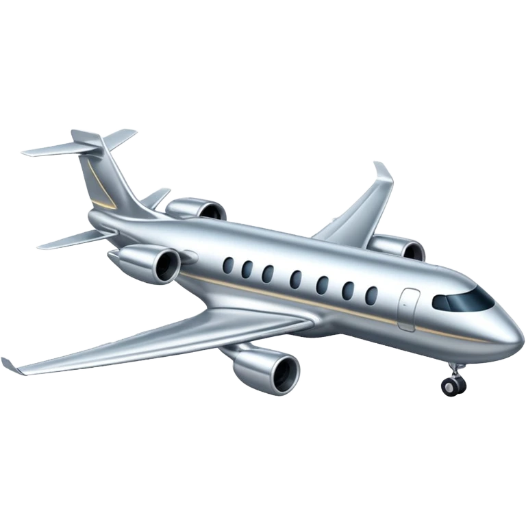 Luxury airplane emoji
