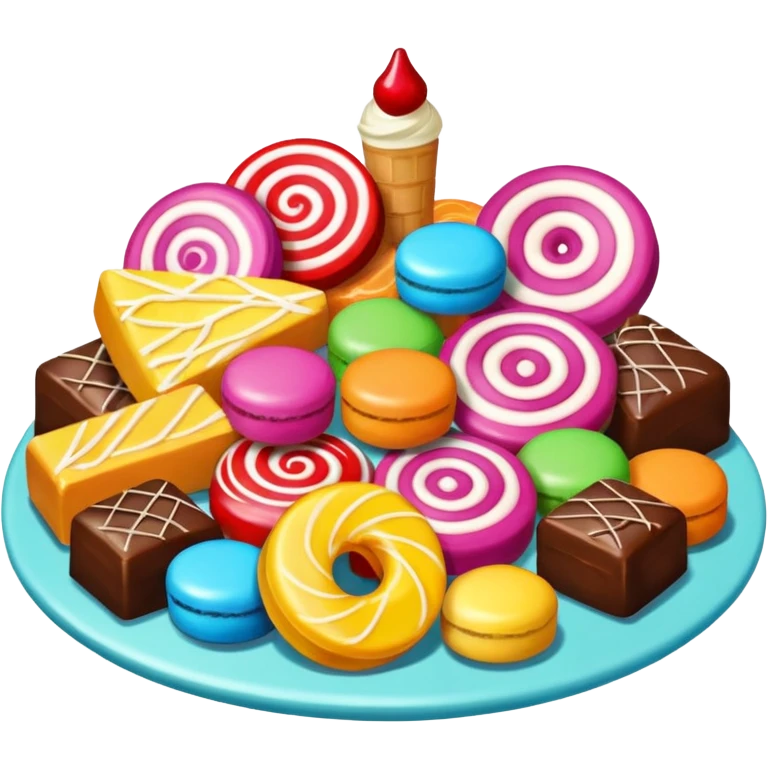 🍑🍒🍨🍧🍦🍡🍭🍬🍫🍰🎂🧁🧃🥋 emoji