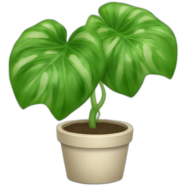 Pothos plant emoji