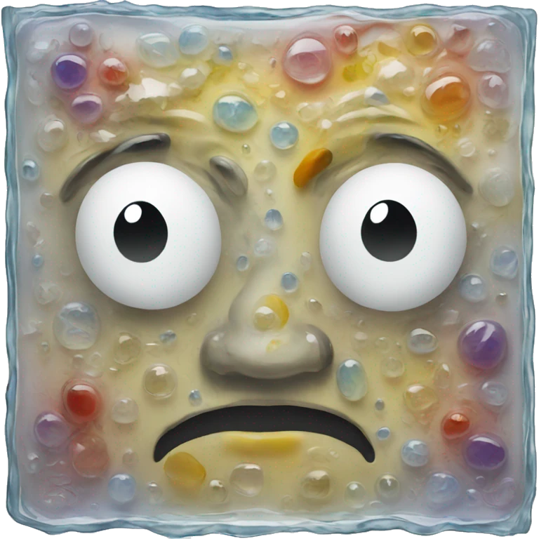 glass painting emoji