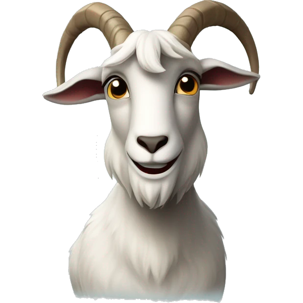 Billy goat with his arms crossed emoji