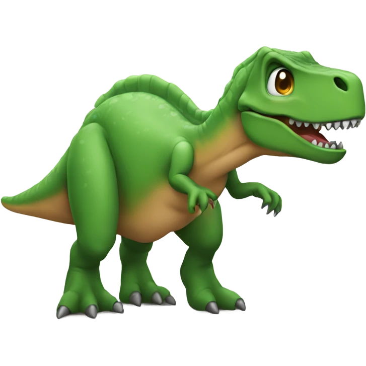 dinosaur with Jordan’s on emoji