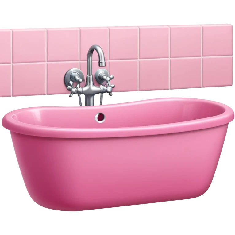 Pink bathroom  emoji
