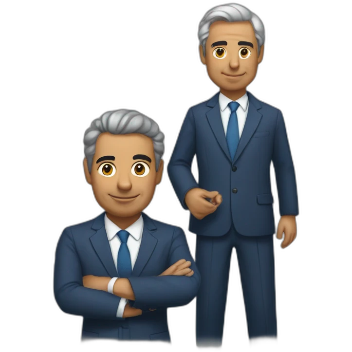 António costa with Pedro Frota emoji