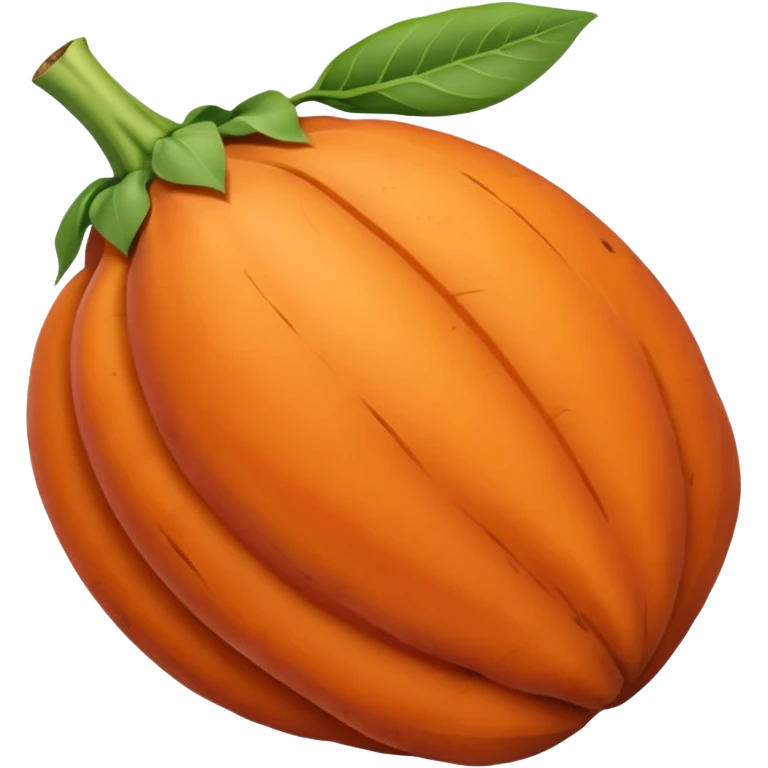 pointy sweet potato emoji