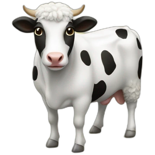 Vache sur mouton emoji