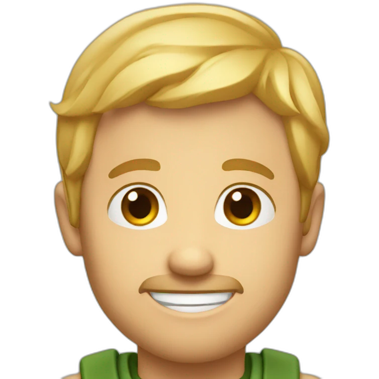 Mathieu having fun emoji