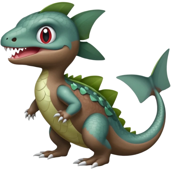 Axew (full body) emoji