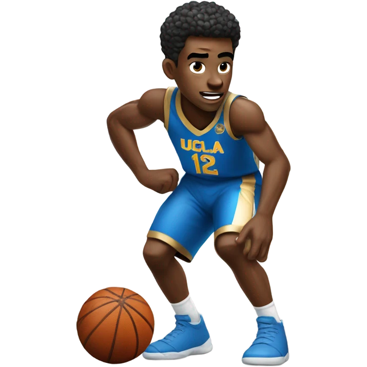 UCLA basketball player emoji